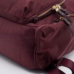 Pre Owned TUMI Burgundy Nylon Voyageur Carson Backpack
