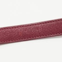 Pre Owned TUMI Two Tone Red Nylon and Leather Laptop Bag 