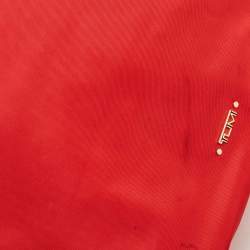 Pre Owned Tumi Red Nylon Voyageur Canton Crossbody Bag