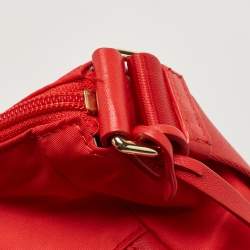 Pre Owned Tumi Red Nylon Voyageur Canton Crossbody Bag
