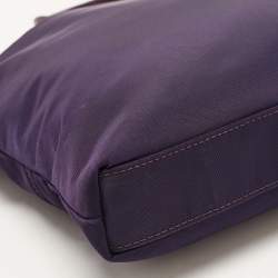 Pre Owned TUMI Purple Nylon Joanna Voyageur Laptop Bag
