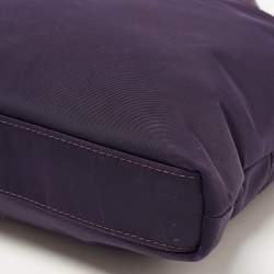 Pre Owned TUMI Purple Nylon Joanna Voyageur Laptop Bag