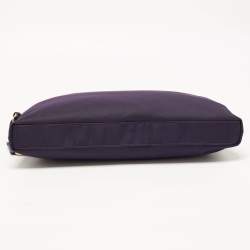 Pre Owned TUMI Purple Nylon Joanna Voyageur Laptop Bag
