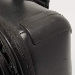 TUMI Black Leather 4 Wheeled Alpha 2 Deluxe Laptop Briefcase