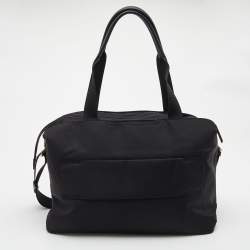 Pre Owned TUMI Black Nylon Voyageur Messenger Bag