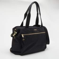 Pre Owned TUMI Black Nylon Voyageur Messenger Bag