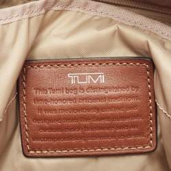Pre Owned TUMI Magenta Nylon Voyageur Sumatra Crossbody Bag
