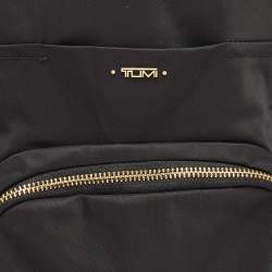 Pre Owned TUMI Black Nylon and Leather Sling Bag