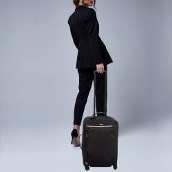 Pre Owned TUMI Black Nylon Super Leger International Carry On Luggage