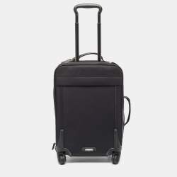 Pre Owned TUMI Black Nylon Super Leger International Carry On Luggage