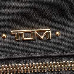 Pre Owned TUMI Black Nylon Super Leger International Carry On Luggage