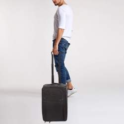 Pre Owned TUMI Black Nylon 2 Wheel Expandable Carry On Luggage