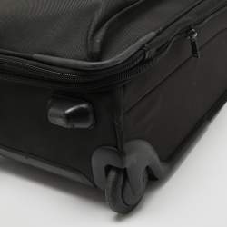 Pre Owned TUMI Black Nylon 2 Wheel Expandable Carry On Luggage