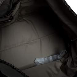 TUMI Black/Silver Calf hair and Leather Stamford Weekender Bag