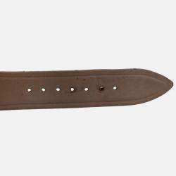 Pre Owned Ulysse Nardin Caprice 133-91 Automatic Mother of Pearl Dial Stainless Steel Diamond Women's Wristwatch 33mm