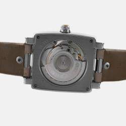 Pre Owned Ulysse Nardin Caprice 133-91 Automatic Mother of Pearl Dial Stainless Steel Diamond Women's Wristwatch 33mm