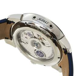 Ulysse Nardin Mother of Pearl Stainless Steel Diamonds Jade 3103-125/591.3 Women's Wristwatch 39 mm