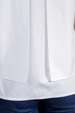 Pre Owned Peter Pilotto White Cotton Broderie Anglaise Trim Layered Sleeveless Shirt M