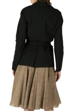 Pre Owned Isabel Marant Etoile Black Idony Cotton Blazer M