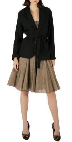 Pre Owned Isabel Marant Etoile Black Idony Cotton Blazer M