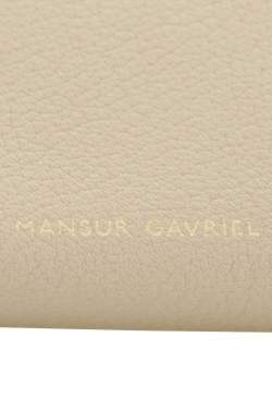 Mansur Gavriel Beige/Sand Tumble Leather Large Tote