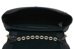 Pre Owned See by Chloe Navy/Cream Laser Cut Leather Crossbody Bag