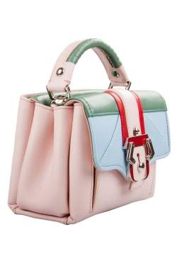Paula Cademartori Multicolor Leather Dun Dun Top Handle Bag