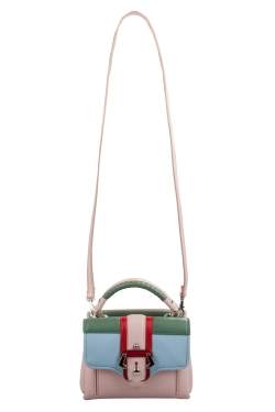 Paula Cademartori Multicolor Leather Dun Dun Top Handle Bag