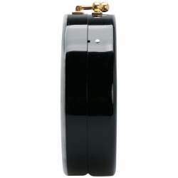 Pre Owned Edie Parker Black/Sliver Acrylic Yin Yang Clutch