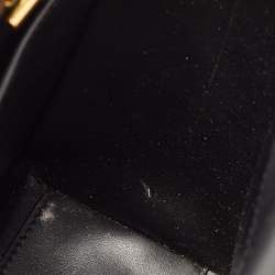 Pre Owned Dolce & Gabbana Black Leather DG Girls Tote