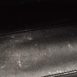 Pre Owned Dolce & Gabbana Black Leather DG Girls Tote