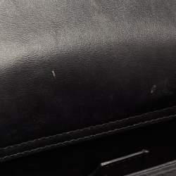 Pre Owned Dolce & Gabbana Black Leather DG Girls Tote