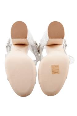 Laurence Dacade White Lace And Suede Rush Macrame Cut Out Open Toe Booties Size 37