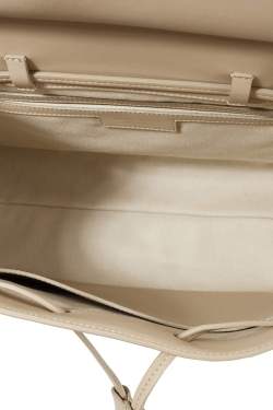 Pre Owned Mansur Gavriel Beige Leather Lady Tote