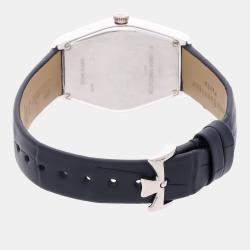 Pre Owned Vacheron Constantin Malte 25530/000G-9741 Quartz White 18k White Gold Women's Wristwatch 34mm