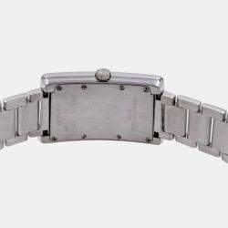 Pre Owned Vacheron Constantin Cambree Asymmetric 25515/U01G-9233 Quartz 18K White Gold Women's Wristwatch 21 mm x 37 mm
