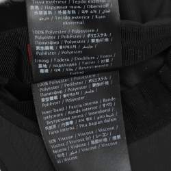 Valentino Black Nylon Logo Baseball Cap 