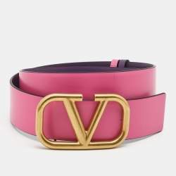 Louis Vuitton Belt Purple Leather ref.75907 - Joli Closet