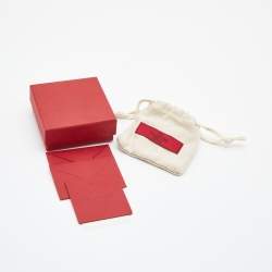 Valentino VLogo Gold Tone Drop Earings