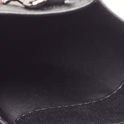 Pre Owned Valentino Black Leather Rockstud Phone Crossbody Bag