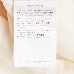 Valentino Cream Crepe Bow Detail Mini Dress XL