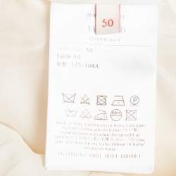 Valentino Cream Crepe Bow Detail Mini Dress XL