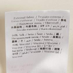 مملوكة مسبقًا توب فالنتينو حرير عاجي بدون أكمام مقاس متوسط (ميديوم)