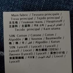 Pre Owned جينز فالتنتينو دنيم أزرق قصة مستقيمة مقاس الخصر 30 بوصة