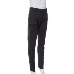 Valentino Black Wool Tailored Pants S