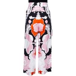 مملوكة مسبقًا بنطلون قصير فالنتينو قطن طباعة زهور متعدد الألوان مقاس صغير