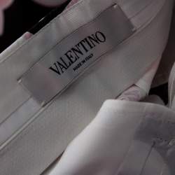 مملوكة مسبقًا بنطلون قصير فالنتينو قطن طباعة زهور متعدد الألوان مقاس صغير