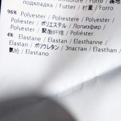 Pre Owned Valentino Black Crepe Short Sleeve Dress S