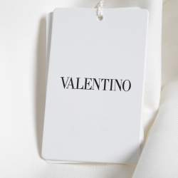 Pre Owned Valentino White Cotton Shorts M