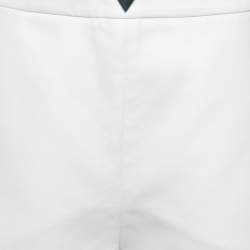 Pre Owned Valentino White Cotton Shorts M